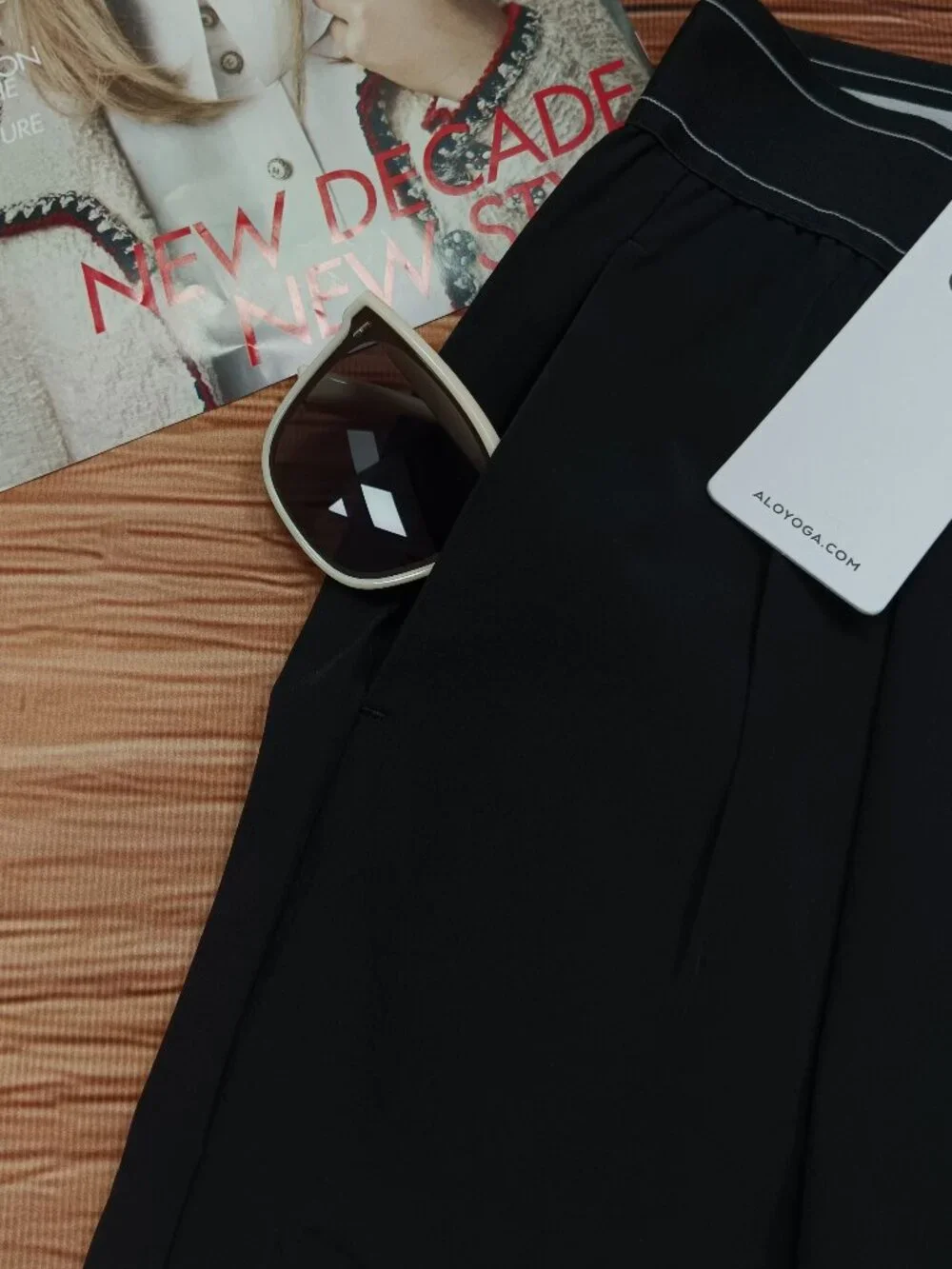 Alo Yoga🤩Suit Up Trouser black (Regular) NWT- Leisure/Sports/Ultra Comfy💥 - Picture 5 of 9